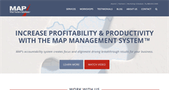 Desktop Screenshot of mapconsulting.com