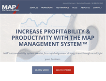Tablet Screenshot of mapconsulting.com